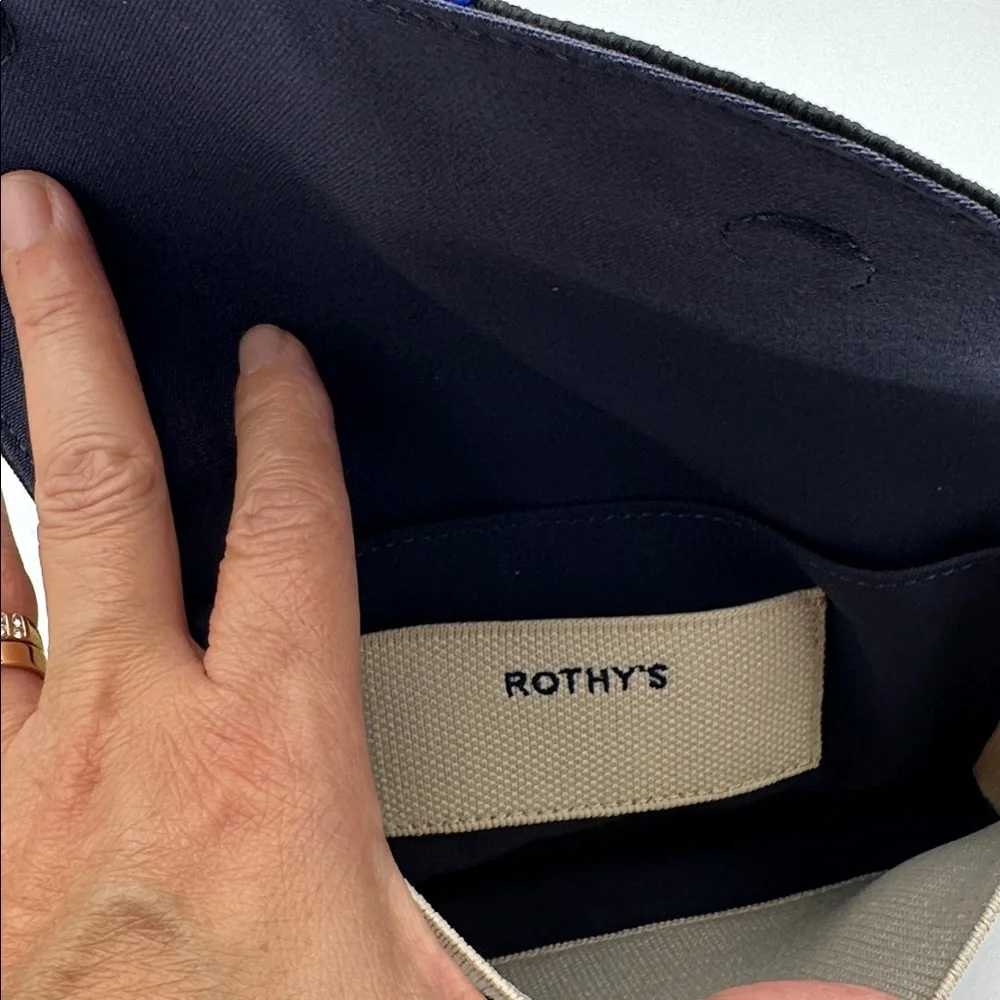 Rothy’s Belt Bag Cream Black NWOT - Picture 3 of 8